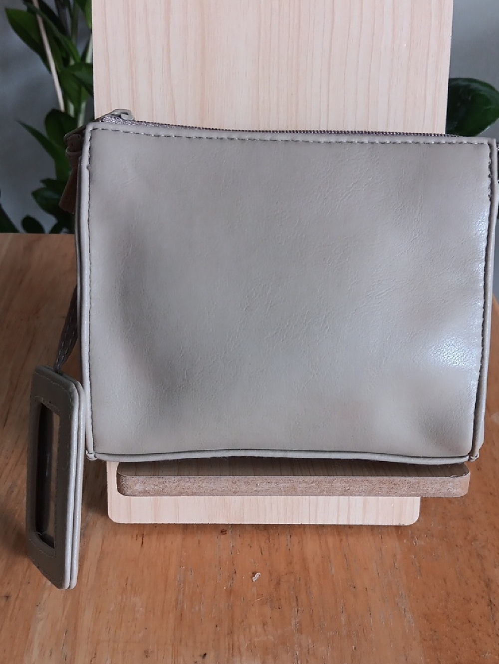 Vinyl Bag With Mirror